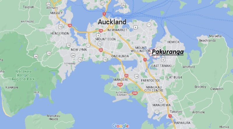 Where is Pakuranga New Zealand