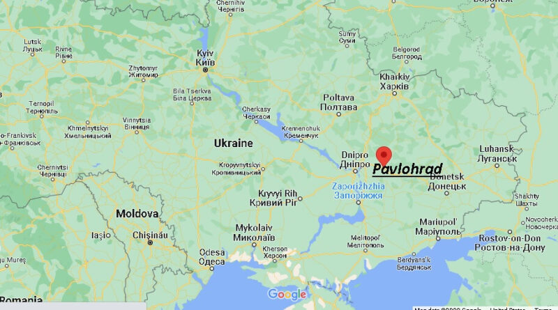 Where is Pavlohrad Ukraine