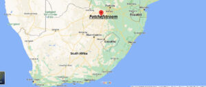 Where is Potchefstroom South Africa? Map of Potchefstroom