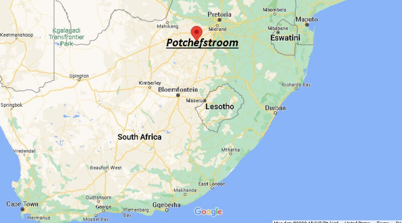 Where is Potchefstroom South Africa? Map of Potchefstroom