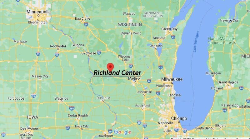 Where is Richland Center Wisconsin