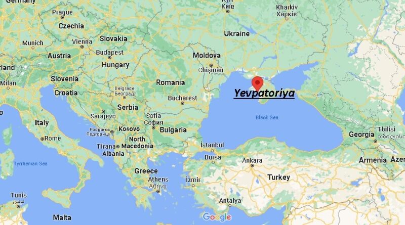 Where is Yevpatoriya Ukraine