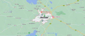 Map of Mullingar