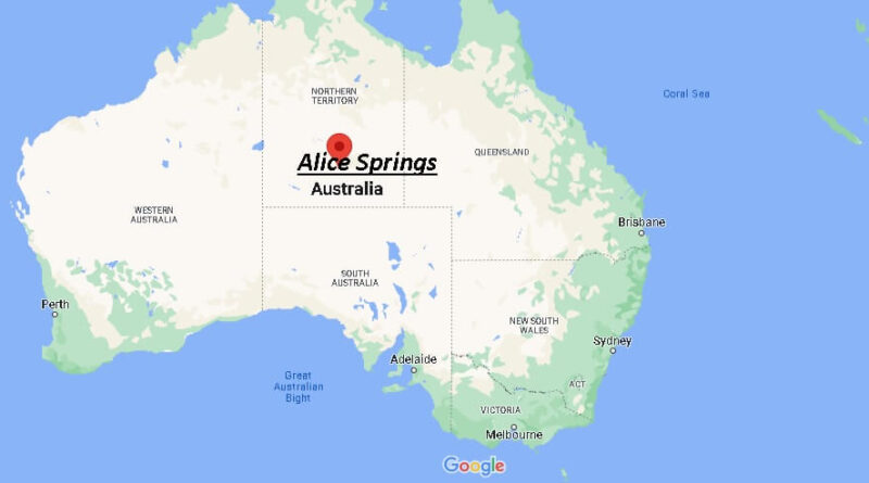 Where is Alice Springs Australia