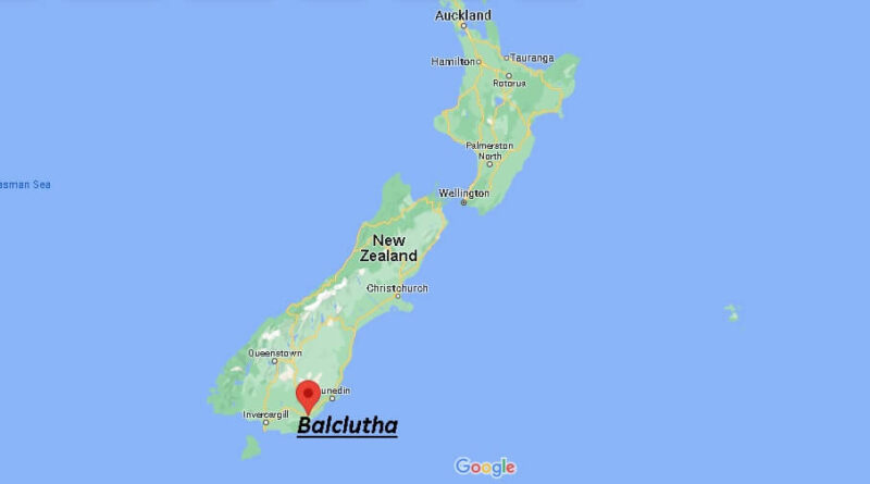 Where is Balclutha New Zealand
