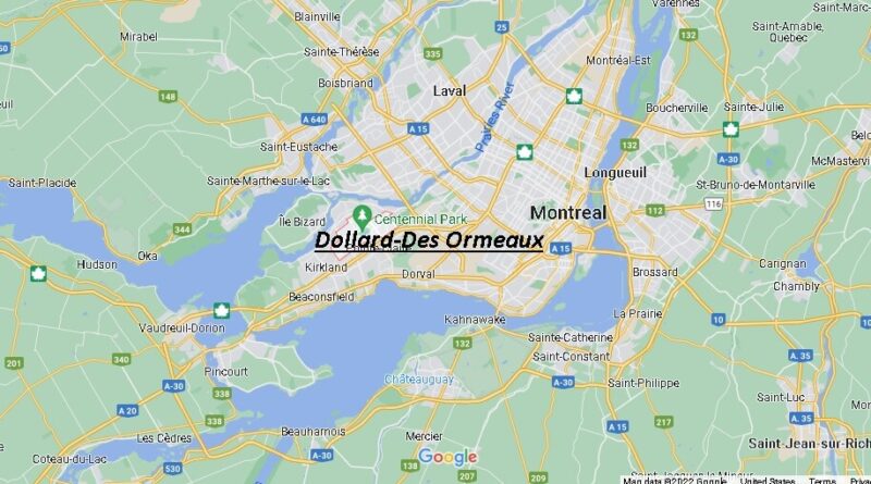 Where is Dollard-Des Ormeaux Canada? Map of Dollard-Des Ormeaux