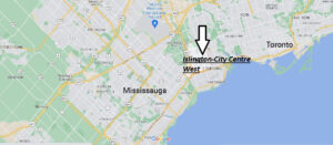 Where is Islington-City Centre West Canada