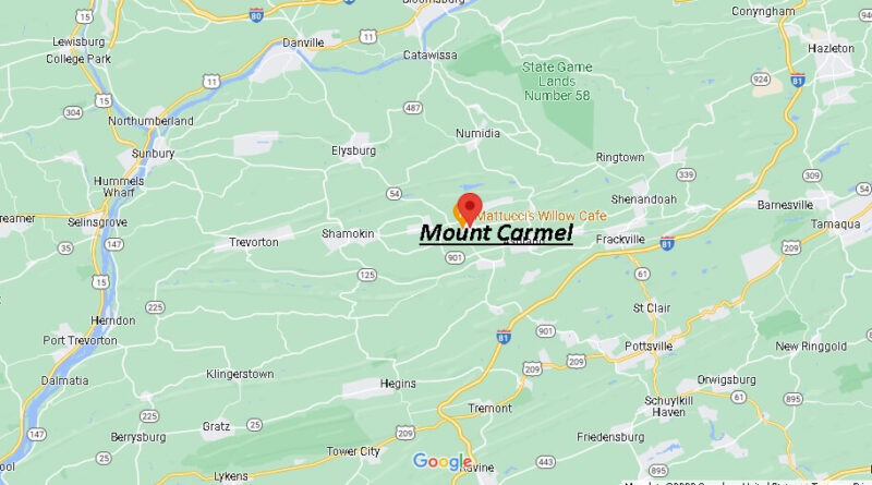 Where is Mt Carmel located
