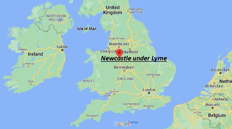 Where is Newcastle under Lyme Located