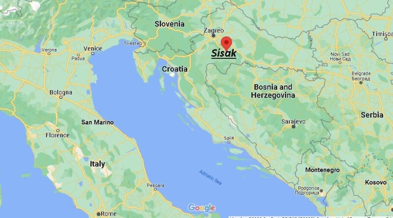 Where is Sisak Croatia