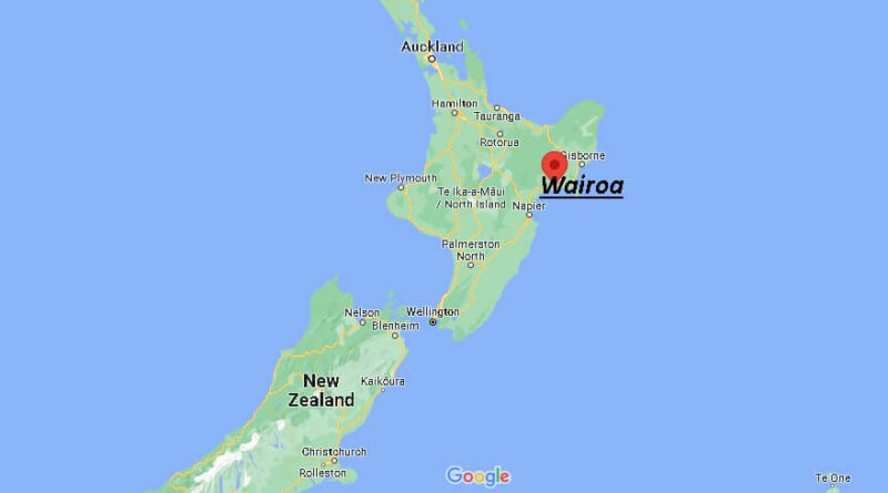 Where is Wairoa New Zealand
