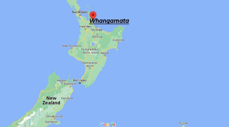 Where is Whangamata New Zealand