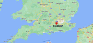 Which part of England is Guildford