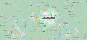 Map of Loughborough