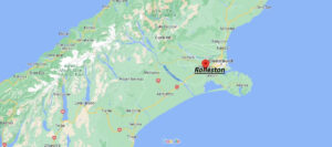 Map of Rolleston