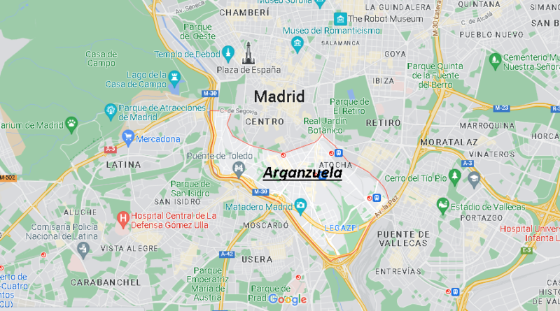 Where is Arganzuela Spain
