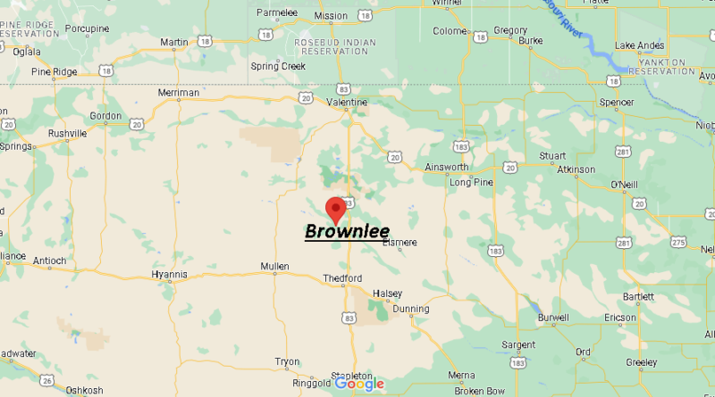 Where is Brownlee Nebraska
