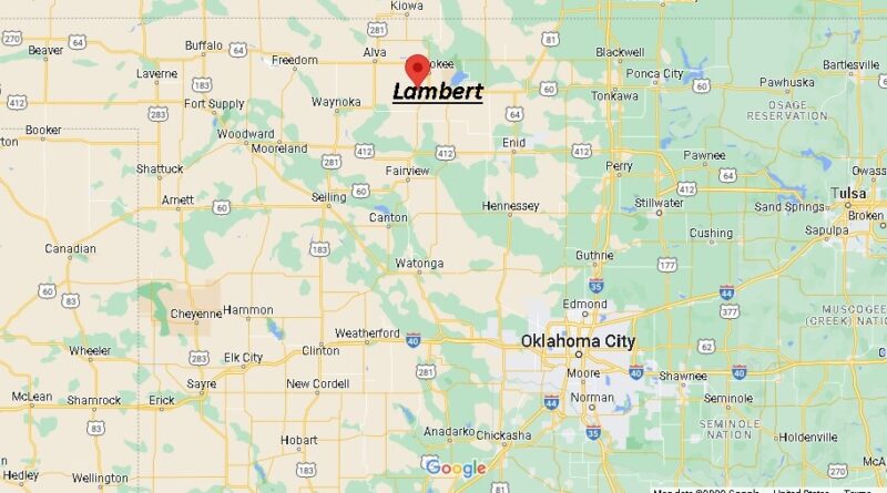 Where is Lambert Oklahoma