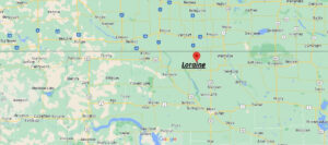 Where is Loraine North Dakota