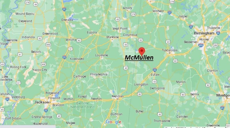 Where is McMullen Alabama