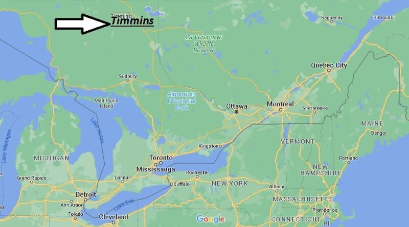 Where is Timmins Canada