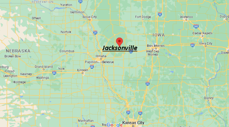 Where is Jacksonville Iowa