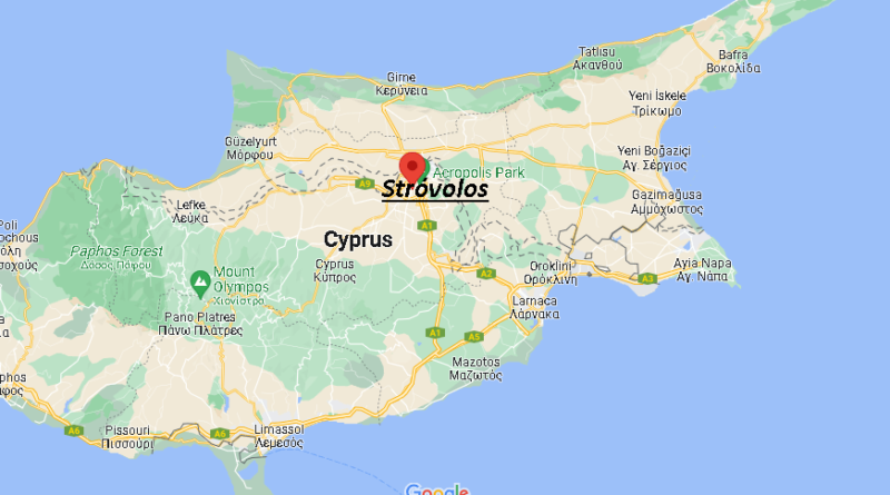 Where is Stróvolos Cyprus