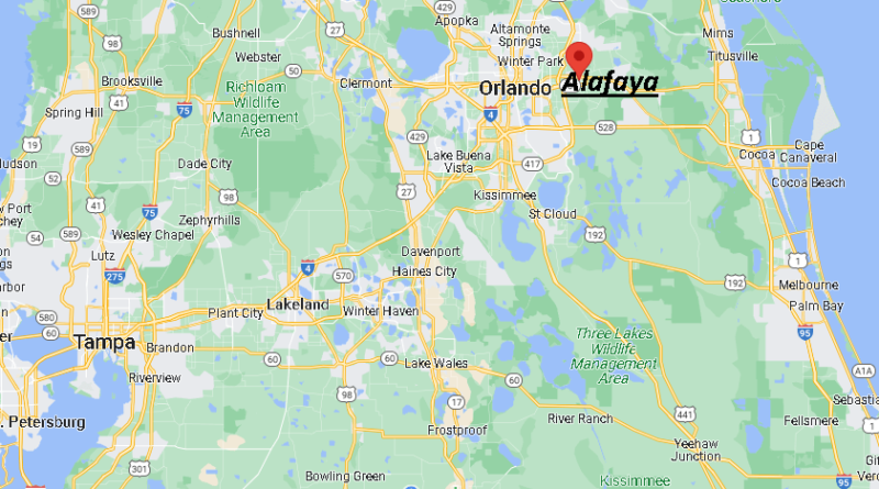 Where is Alafaya Florida