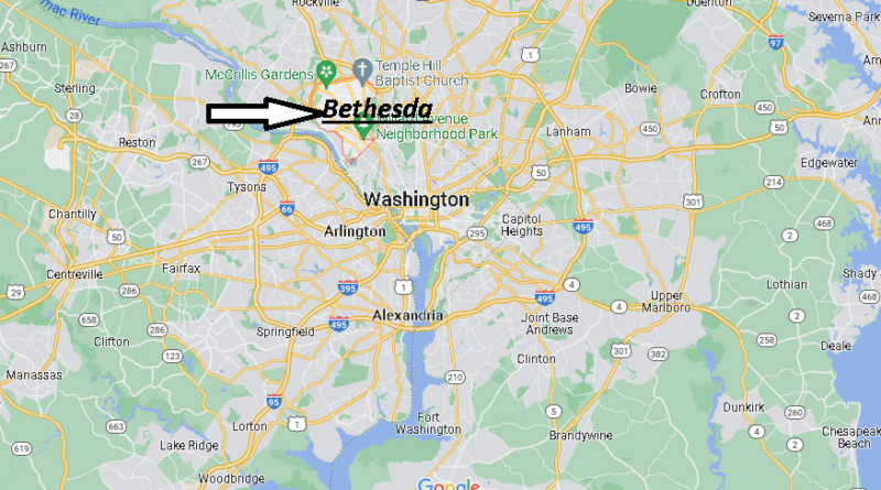 Where is Bethesda Maryland