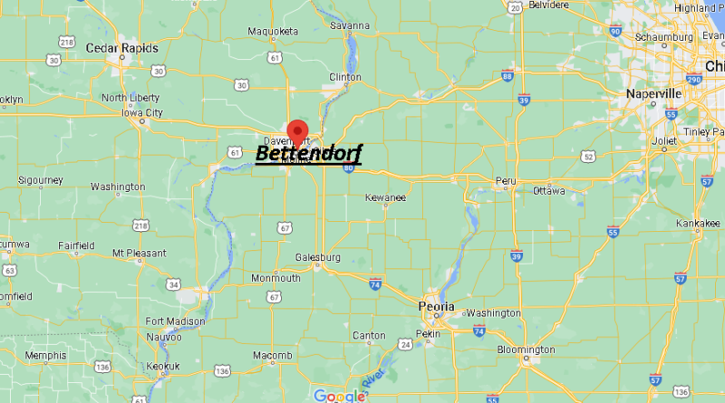 Where is Bettendorf Iowa