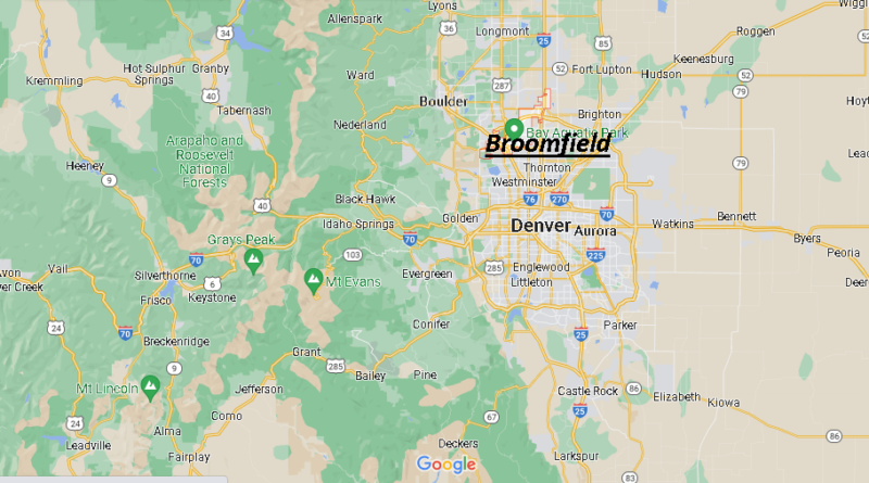 Where is Broomfield Colorado