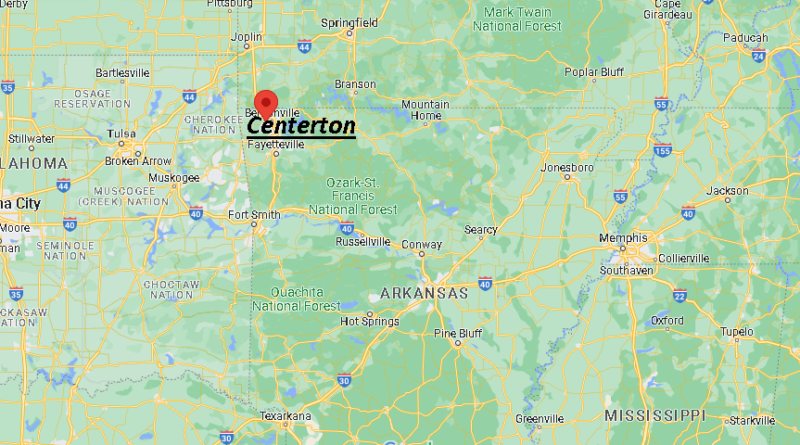 Where is Centerton Arkansas