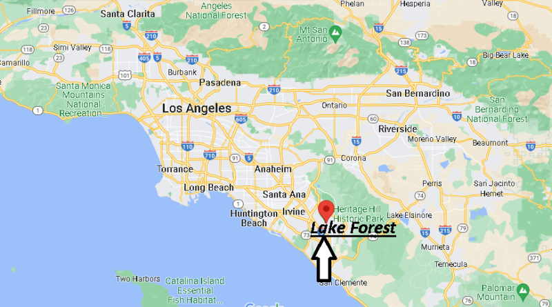 Where is Lake Forest California