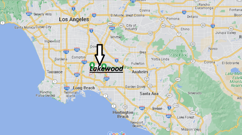 Where is Lakewood California