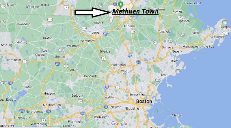 Where is Methuen Town Massachusetts