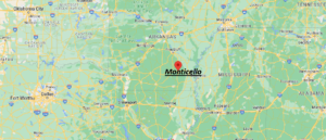 Where is Monticello Arkansas