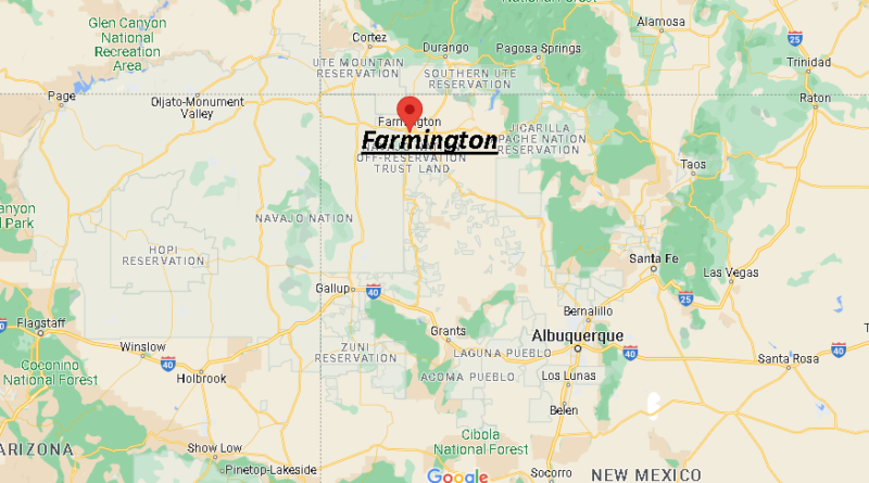 Where is Farmington New Mexico