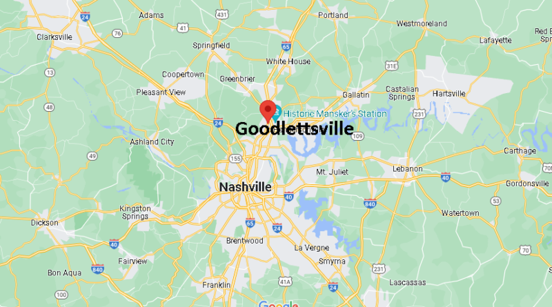 Where is Goodlettsville Tennessee