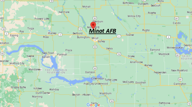 Where is Minot AFB North Dakota