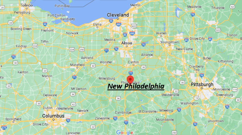 Where is New Philadelphia Ohio