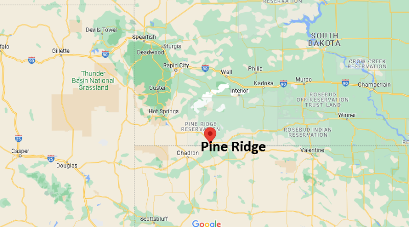 Where is Pine Ridge South Dakota