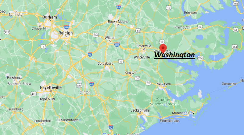 Where is Washington North Carolina