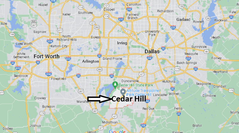Where is Cedar Hill Texas