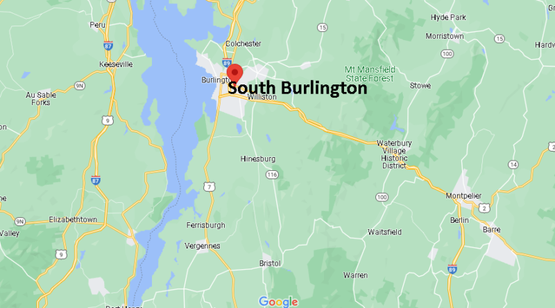 Where is South Burlington Vermont