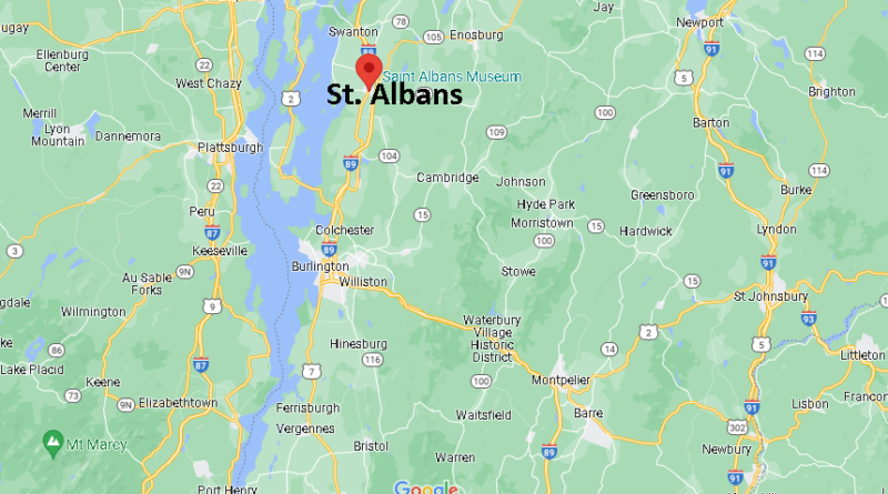 Where is St. Albans Vermont