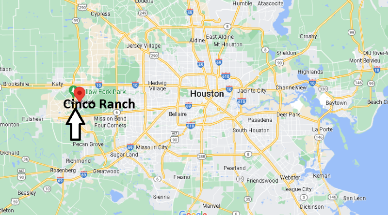 Where is Cinco Ranch Texas