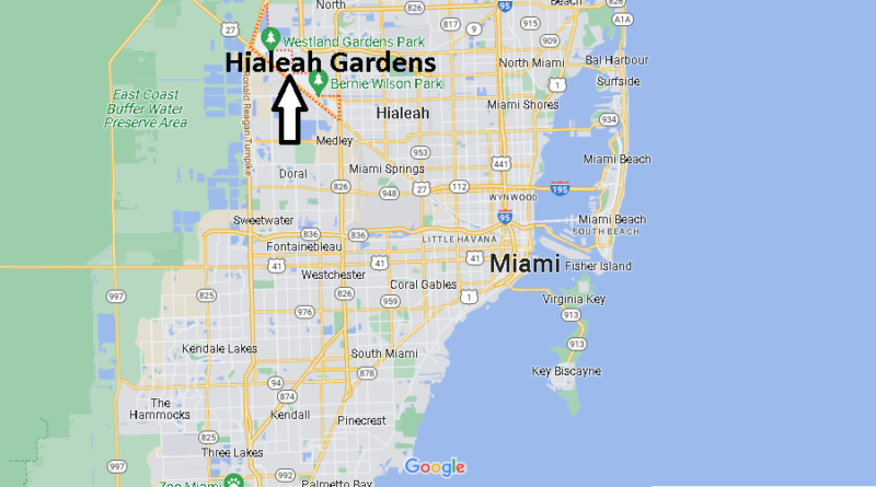 Where is Hialeah Gardens Florida