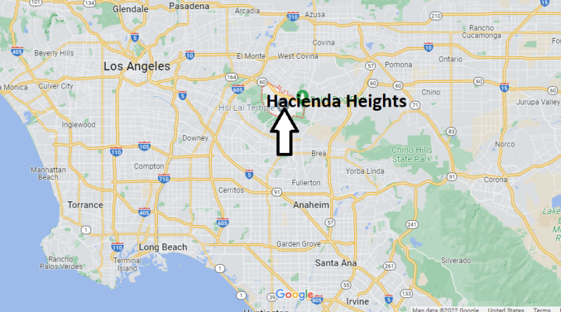 Where is Hacienda Heights California
