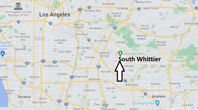 Where is South Whittier California