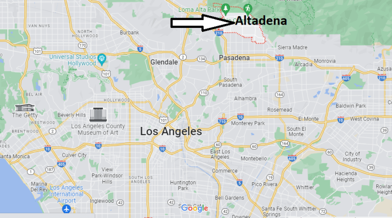 Where is Altadena California